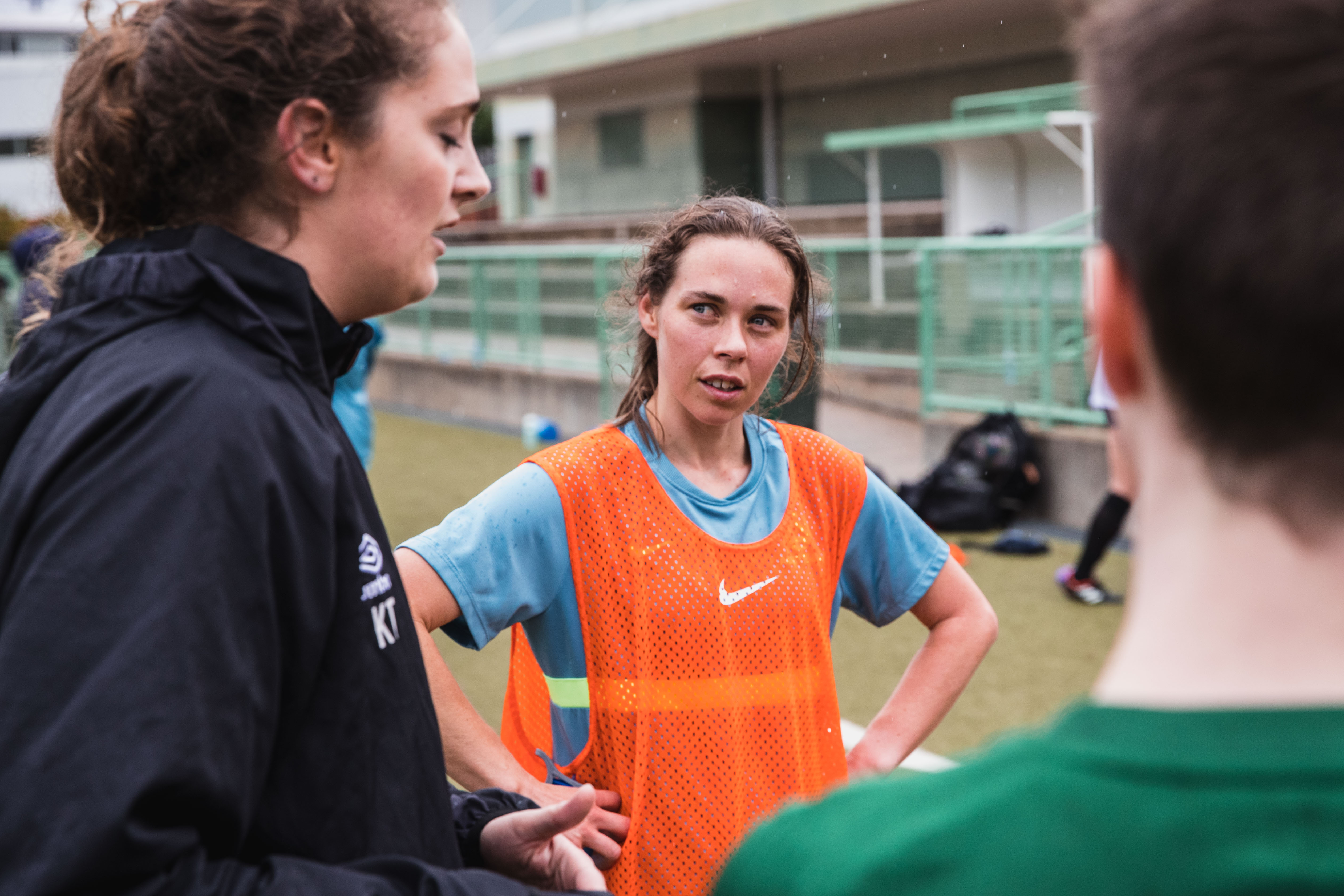 CommBank ParaMatildas Head Coach Kelly Stirton during the April camp (Photo: Ann Odong / Football Australia)