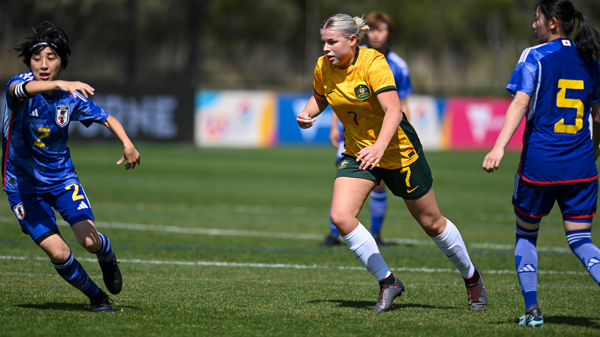 Eloise Northam in action during Australia's opening game against Japan during the 2023 IFCPF Asia-Oceania Championships in Melbourne. (Photo: Mark Avellino)