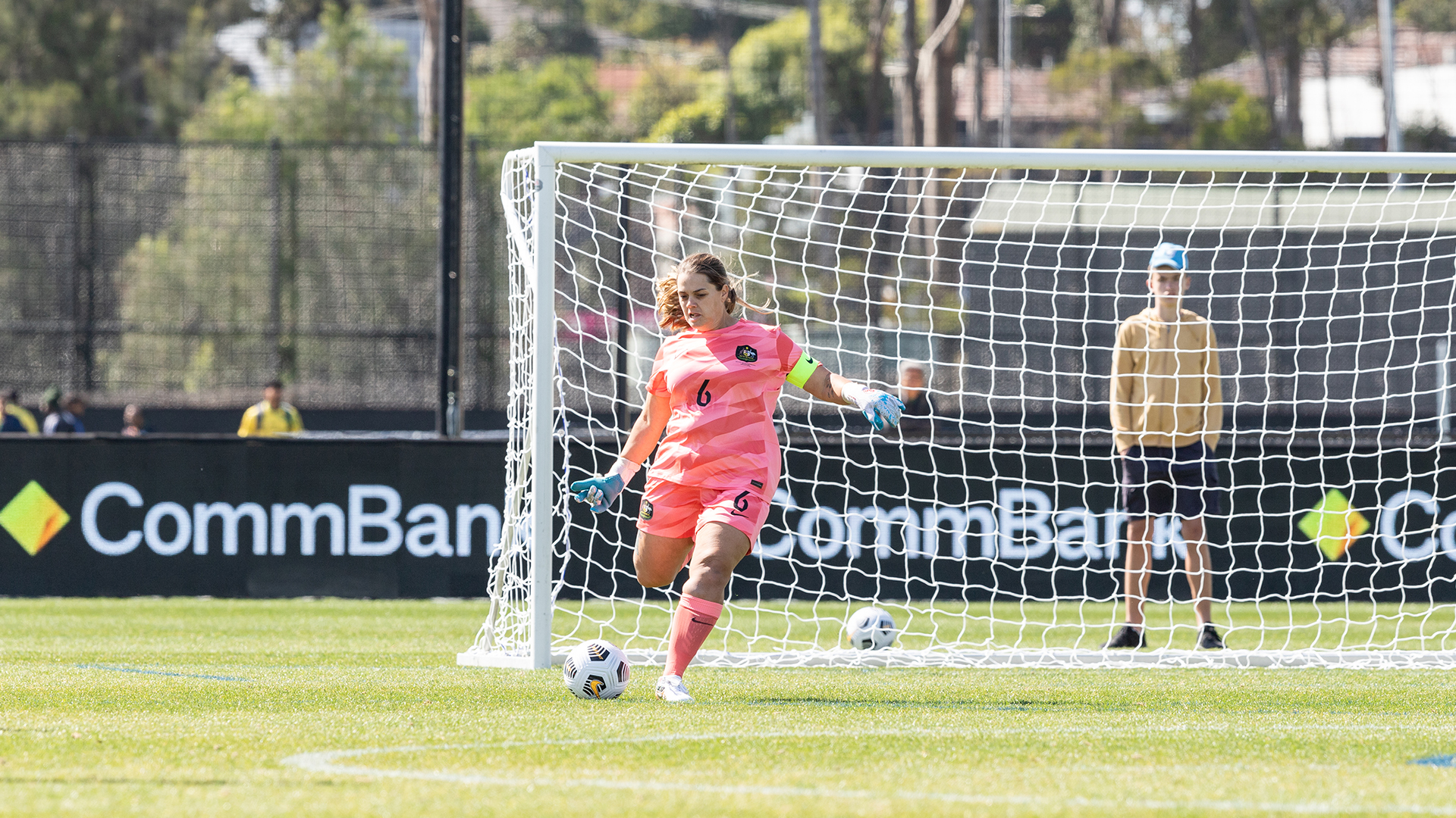 Katelyn Smith in action during Australia's opening game against Japan during the 2023 IFCPF Asia-Oceania Championships in Melbourne. (Photo: Liam Ayres)