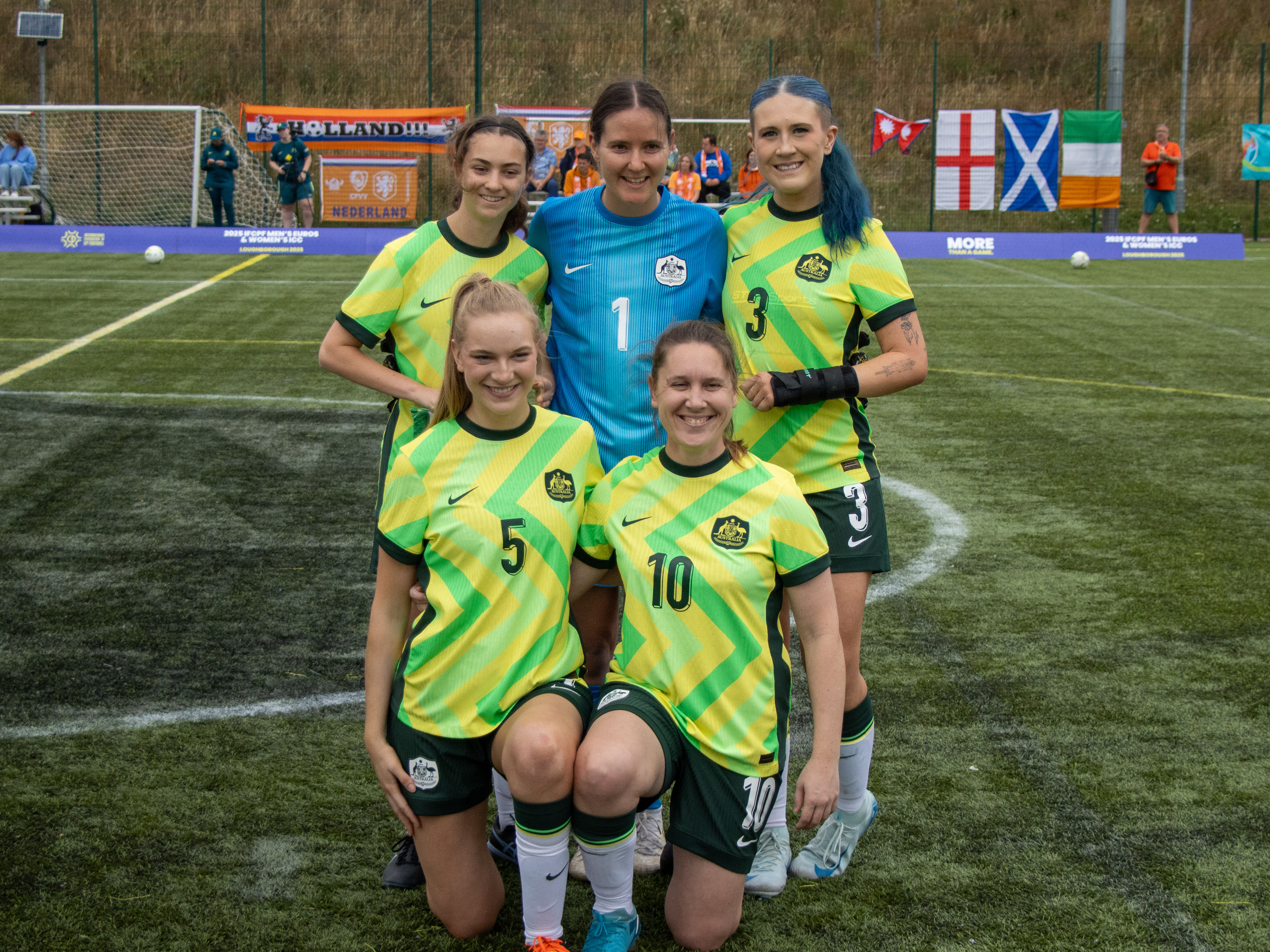 Australia's starting side vs the Netherlands.