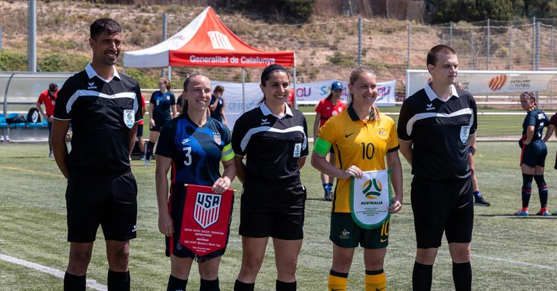 Australia faces first defeat at the 2022 IFCPF Women's World Cup